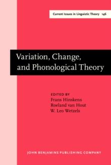 Variation, Change, and Phonological Theory