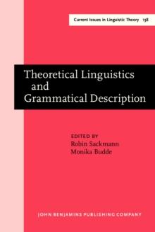 Theoretical Linguistics and Grammatical Description : Papers in honour of Hans-Heinrich Lieb