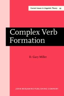 Complex Verb Formation