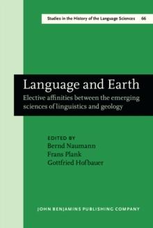 Language and Earth : Elective affinities between the emerging sciences of linguistics and geology