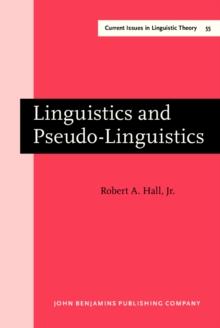 Linguistics and Pseudo-Linguistics