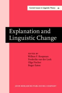 Explanation and Linguistic Change