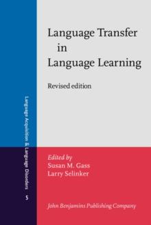 Language Transfer in Language Learning : Revised edition