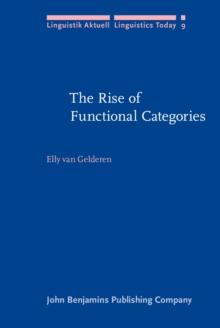 The Rise of Functional Categories