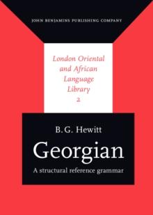 Georgian : A structural reference grammar