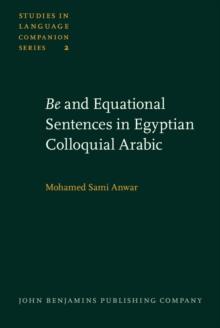 <i>Be</i> and Equational Sentences in Egyptian Colloquial Arabic