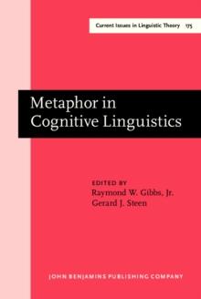 Metaphor in Cognitive Linguistics : Selected papers from the 5th International Cognitive Linguistics Conference, Amsterdam, 1997