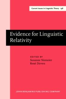 Evidence for Linguistic Relativity