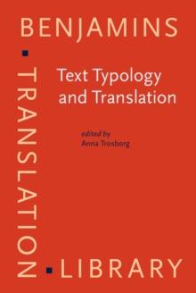 Text Typology and Translation