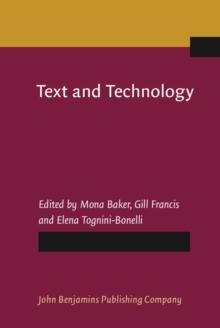 Text and Technology : In honour of John Sinclair