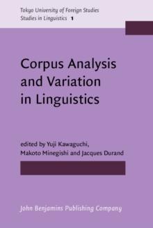 Corpus Analysis and Variation in Linguistics