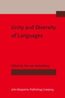 Unity and Diversity of Languages