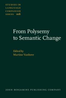 From Polysemy to Semantic Change : Towards a typology of lexical semantic associations