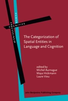 The Categorization of Spatial Entities in Language and Cognition