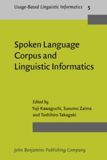 Spoken Language Corpus and Linguistic Informatics