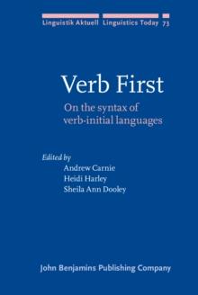 Verb First : On the syntax of verb-initial languages