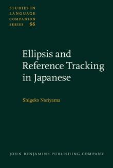 Ellipsis and Reference Tracking in Japanese