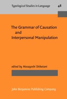 The Grammar of Causation and Interpersonal Manipulation