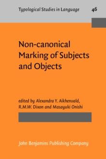 Non-canonical Marking of Subjects and Objects