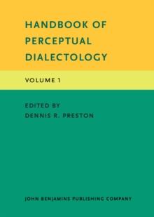 Handbook of Perceptual Dialectology : Volume 1