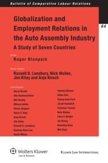 Globalization and Employment Relations in the Auto Assembly Industry : A Study of Seven Countries