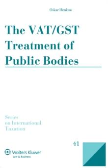 The VAT/GST Treatment of Public Bodies