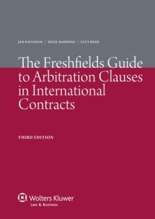 The Freshfields Guide to Arbitration Clauses in International Contracts