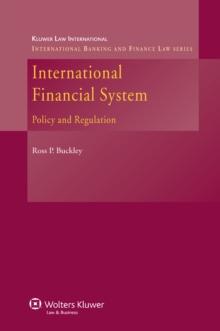 International Financial System : Policy and Regulation