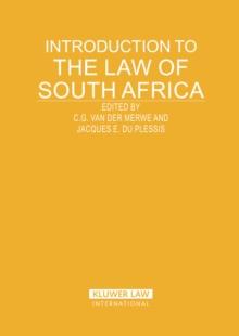 Introduction to the Law of South Africa