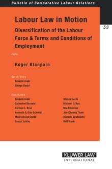 Labor Law in Motion : Diversification of the Labour Force & Terms and Conditions of Employment