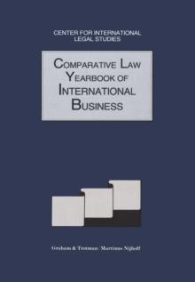 Comparative Law Yearbook of International Business