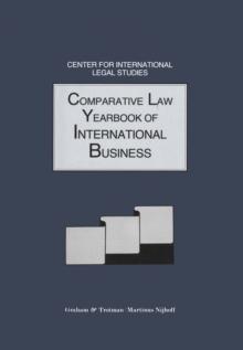 Comparative Law Yearbook of International Business