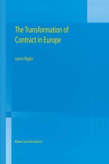 The Transformation of Contract in Europe