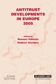 Antitrust Developments in Europe : 2005