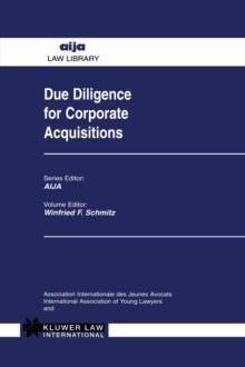 Due Diligence for Corporate Acquisitions