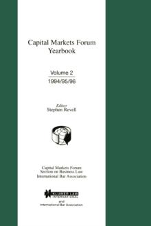 Capital Markets Forum Yearbook : Vol 2 1994 - 1996