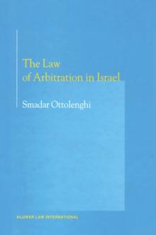 The Law of Arbitration in Israel