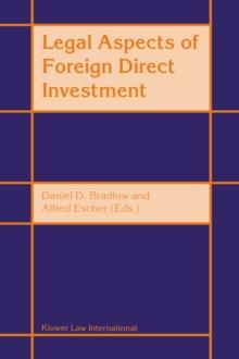 Legal Aspects of Foreign Direct Investment