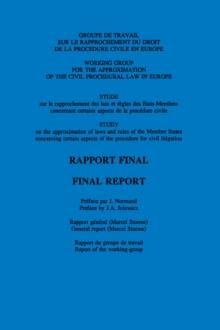 Approximation of Judiciary Law in the European Union