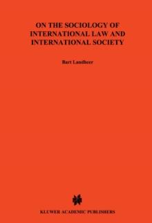 On The Sociology of International Law & International Socitey