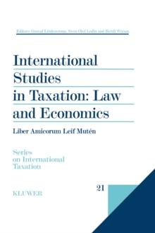 International Studies in Taxation: Law and Economics : Law and Economics