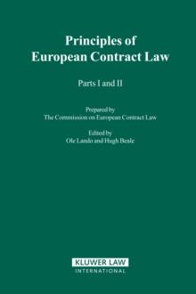 The Principles of European Contract Law