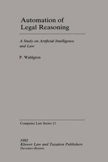 Automation of Legal Reasoning : A Study on Artificial Intelligence