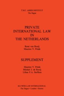 Private International Law in The Netherlands