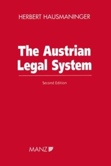 The Austrian Legal System