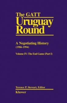 The GATT Uruguay Round : A Negotiating History (1986-1994)