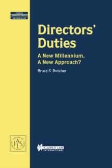 Directors' Duties : A New Millennium, A New Approach?