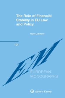 The Role of Financial Stability in EU Law and Policy