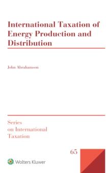 International Taxation of Energy Production and Distribution