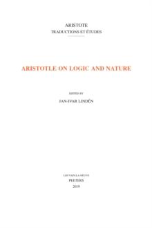 Aristotle on Logic and Nature